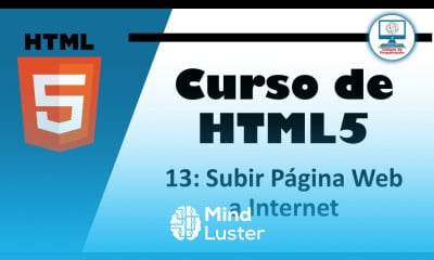 Curso de HTML5 13 Cómo subir página web a Internet