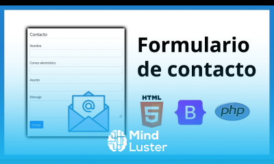 Crea un formulario de contacto para tu web
