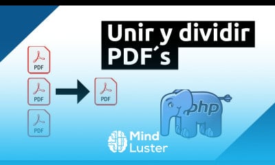 Unir y dividir archivos PDF con PHP