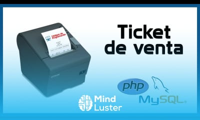Como generar ticket de venta de forma fácil y rápido
