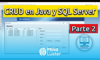 CRUD en Java y SQL Server parte 2