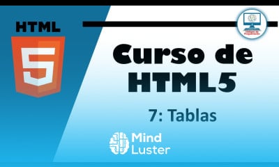 Curso de HTML5 7 Tablas
