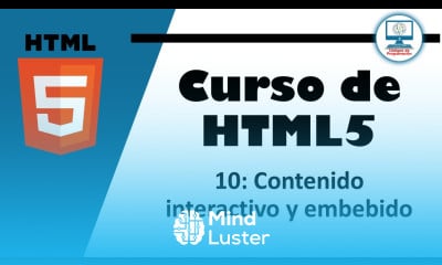 Curso de HTML5 10 Contenido interactivo y embebido