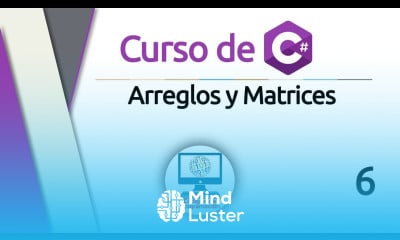 Curso de C 6 Arreglos y matrices