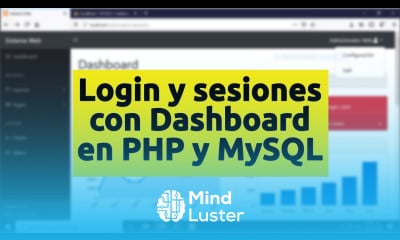 Crea un Dashboard en PHP y MySQL Login Sesiones y Privilegios 