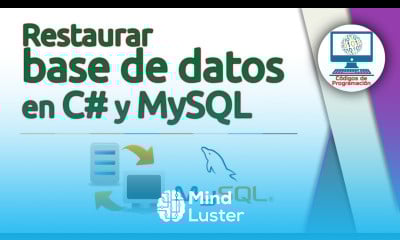 16 Restaurar base de datos de MySQL desde C