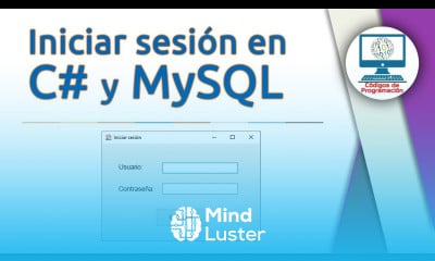 19 Iniciar sesión Login en C y MySQL
