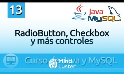 13 RadioButton Checkbox y mas controles en Java