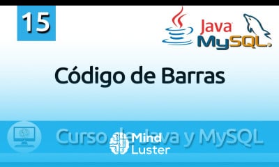 15 Generar Código de Barras en Java y MySQL