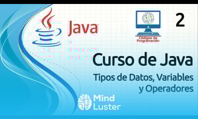 Curso Java 2 Tipos de Datos Variables y Operadores
