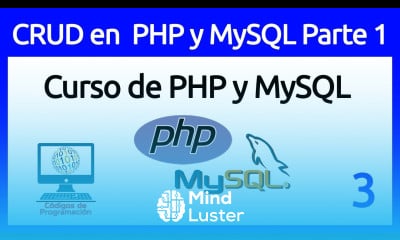 3 Insertar Actualizar Eliminar Buscar en PHP y MySQL Parte 1
