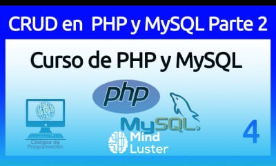 4 Insertar Actualizar Eliminar Buscar en PHP y MySQL Parte 2