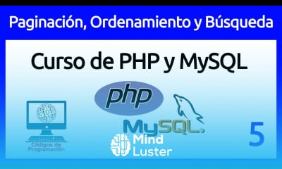 5 Paginación Ordenamiento y Búsqueda en PHP y MySQL