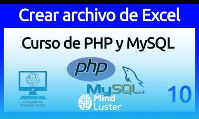 10 Crear Archivo en Excel desde PHP