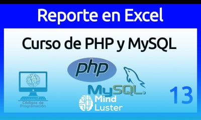 13 Reporte en Excel con PHP y MySQL