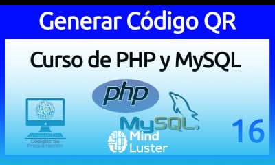 16 Generar Código QR en PHP