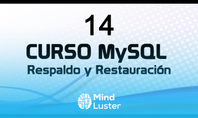 Curso MySQL 14 Respaldo y Restauración