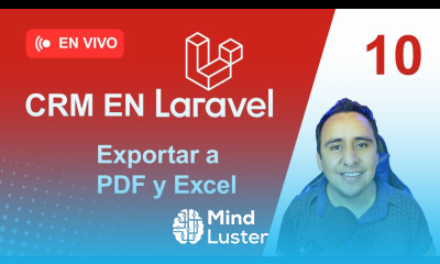  CRM con Laravel 12 Exportar a PDF y Excel e Importar datos Live 10 