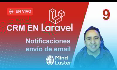  CRM con Laravel 12 Envía Emails y Notificaciones Live 9 
