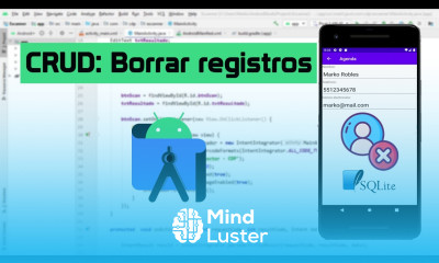 Eliminar registros CRUD Android Studio y SQLite