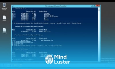 Curso de Windows Server 05 PowerShell 12 grid
