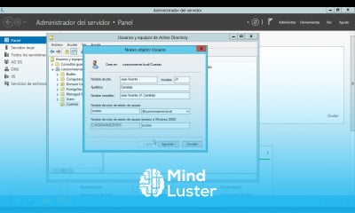 Curso de Windows Server 02 Maquinas virtuales 01 nuevousuario