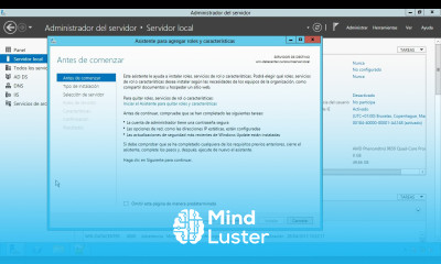 Learn Curso de Windows Server 06 Roles 02 opciones - Mind Luster