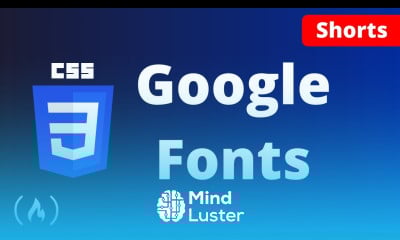  Google Fonts Cómo Personalizar el Tipo de Letra de tu Página Web CSS y HTML Shorts