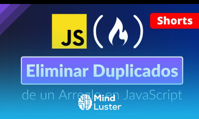 JavaScript Cómo Eliminar Elementos Duplicados de un Arreglo Array Shorts
