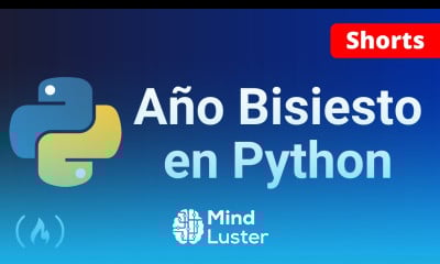  Python Determinar si un Año es Bisiesto con el Módulo Calendar Shorts