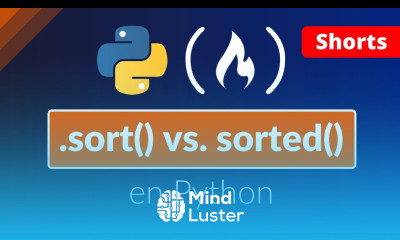 Python Diferencia entre sort y sorted para Ordenar una Lista Shorts