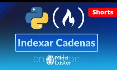 Python Cómo Indexar Cadenas de Caracteres Strings Ejemplo Shorts