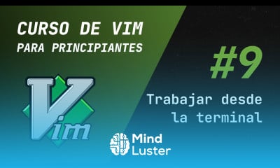 Curso de Vim y Neovim 9 Como trabajar desde la terminal