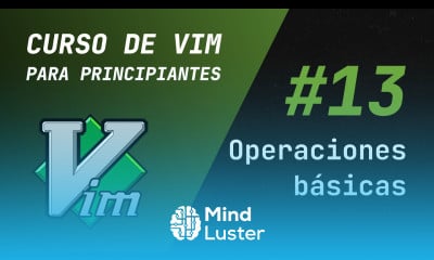 Curso de Vim y Neovim 13 Operaciones básicas