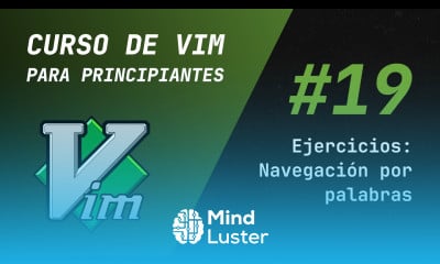 Curso de Vim y Neovim 19 Ejercicios Navegación por palabras