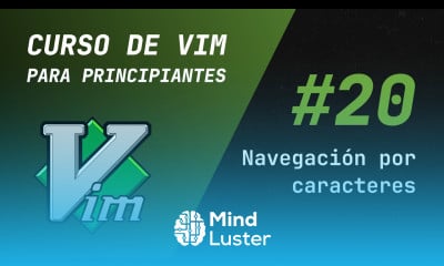 Curso de Vim y Neovim 20 Navegación por caracteres