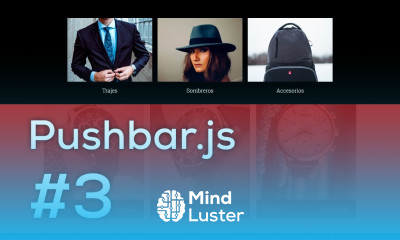 Como Crear una Barra Superior Desplegable Pushbar js 3