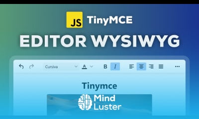 Como agregar un editor de texto tipo word a tu página web TinyMCE