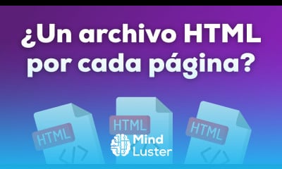 ¿Necesito crear un archivo HTML por cada página