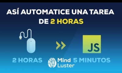 Así automaticé una tarea de 2 horas con Javascript
