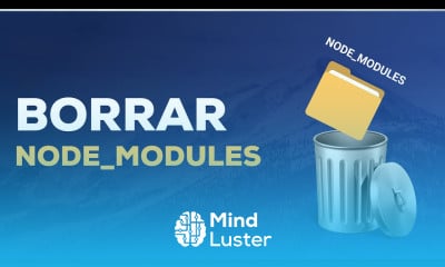 Como borrar la carpeta de node modules