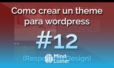 Curso Como crear un theme para wordpress con responsive design 12 Categorías y Artículos