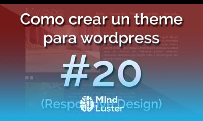 Curso Como crear un theme para wordpress con responsive design 20 Agregando pagina de artículos