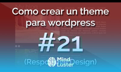 Curso Como crear un theme para wordpress con responsive design 21 Paginas y categorías