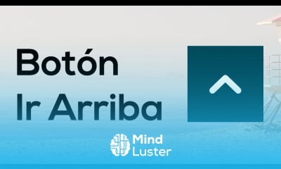 Como hacer boton de ir arriba con HTML CSS y Javascript