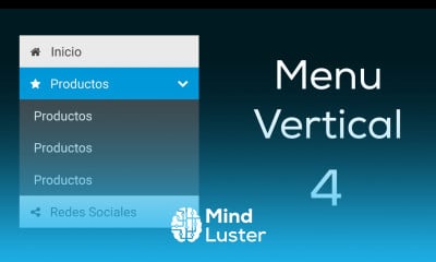 Solucionando problema de Sub Items del Menu Vertical Parte 4