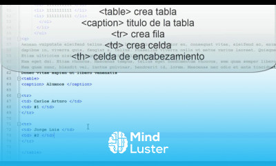 6 Tablas Curso HTML Basico