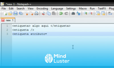 Curso html 1 Estructura