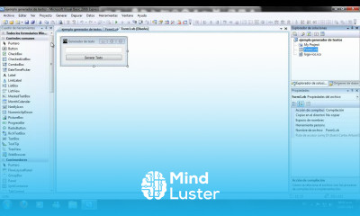 Guardar y generar proyectos en visual basic NET