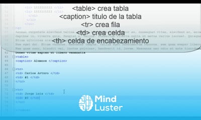 6 Tablas Curso HTML Basico